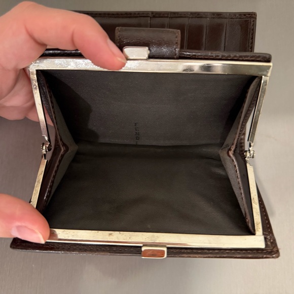 Fendi Logo Wallet in Brown and Black - Picture 6 of 11